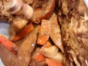Mutton with Queen Apple in a Crock Pot